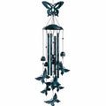 Campanilla de Viento de Mariposa de Color Turquesa