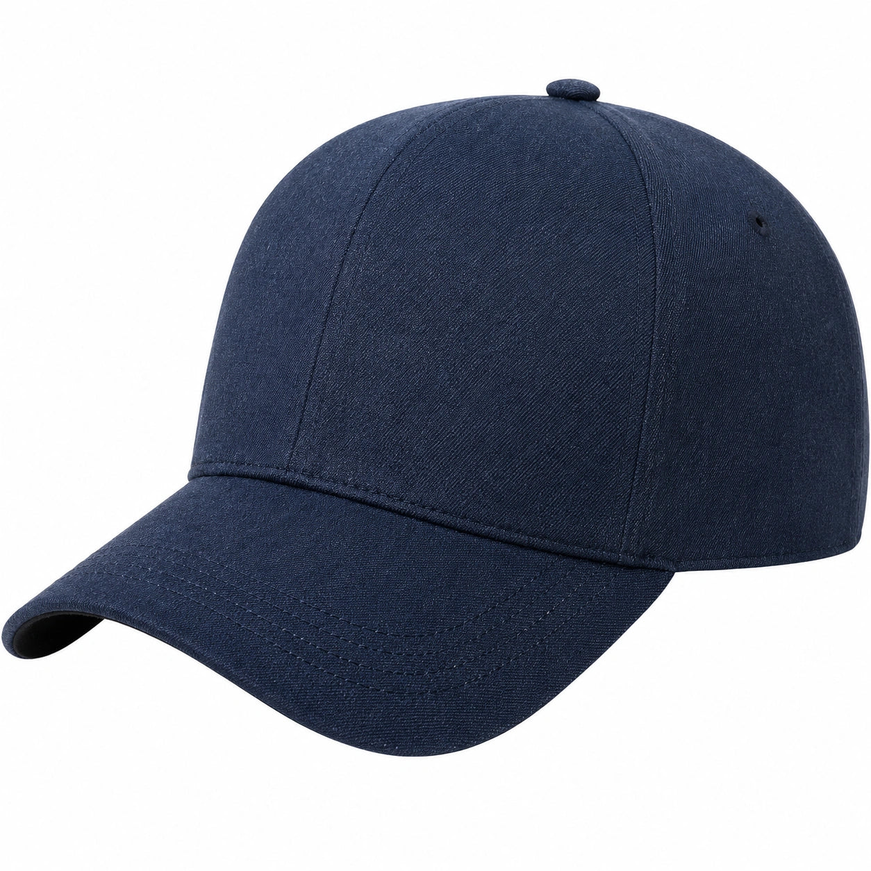 Gorra de béisbol azul marino ajustable para adultos