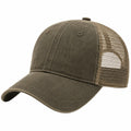 Gorra Trucker de Malla Ajustable Verde Oliva