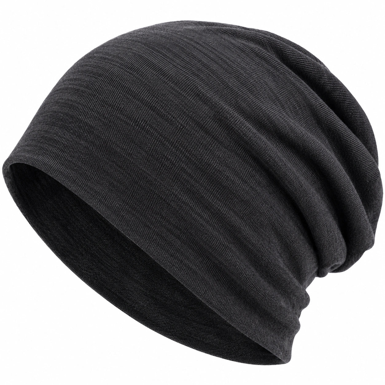 Gorro holgado unisex negro